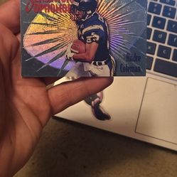 Andre Coleman 1995 Topps Sensational Sophomores Football Card