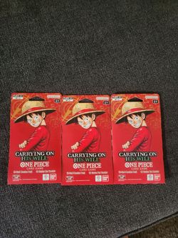 One piece op-13 booster pack