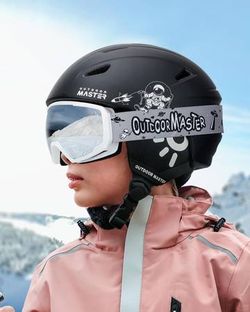 NEW XS Snow Ski Helmet + Goggles Kids Boy Girl Adjustable Safety-Certified Lightweight PC Shell EPS Shock-Absorbing Core, Anti-Fog Lens, UV400, OTG, V