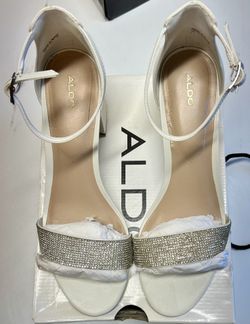 Aldo Gladoniel Rhinestone Heels Size 10