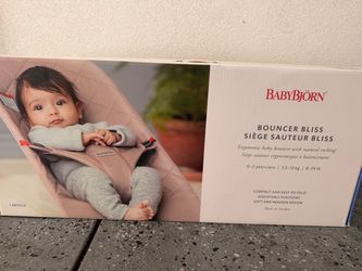 BabyBjorn Bouncer Bliss LIGHT GREY