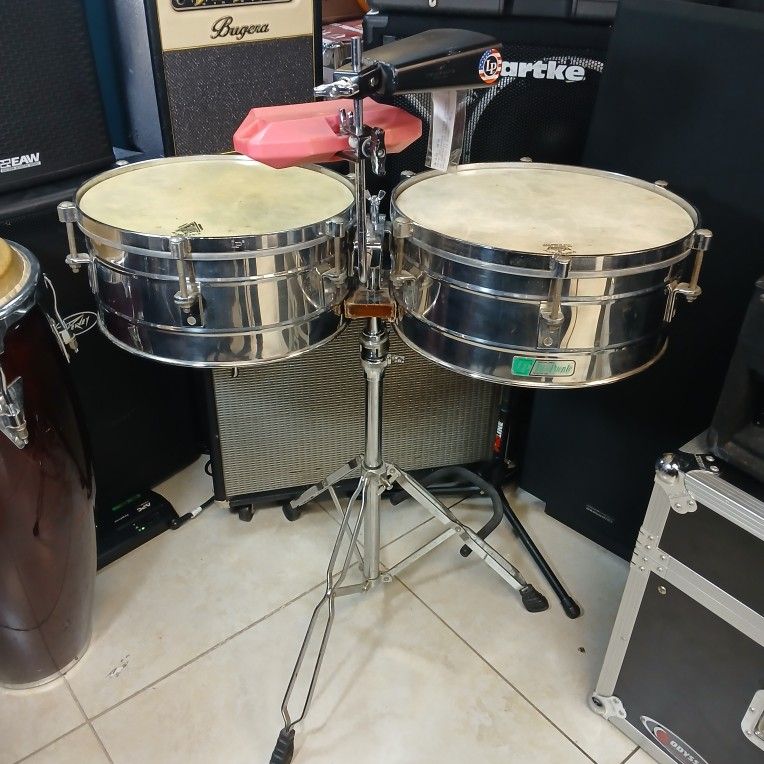 14" & 15" LP Latin Percussion Tito Puente Timbales
