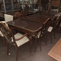 Table And 6 Chairs 