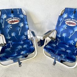** Tommy Bahama Deluxe Backpack Beach Chairs **