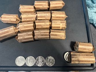 JFK and Liberty Bell Half Dollar Coins