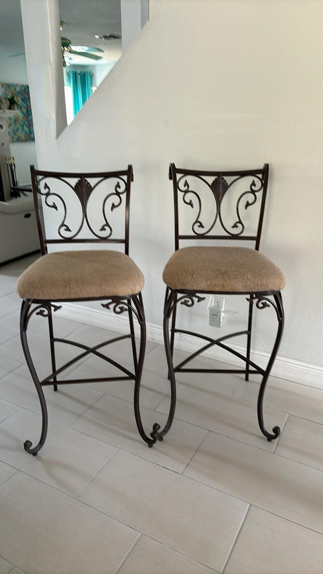 2 Bar Stools Size 30” Both $45