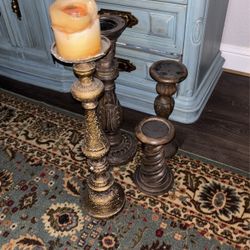 Tall Candle Sticks (4)