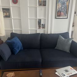 Nice Comfy Blue Couch