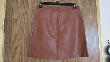 Beautiful Leather Miniskirt