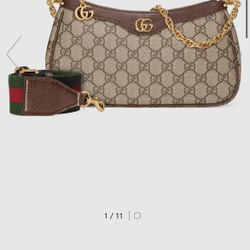 GUCCI OPHIDIA Small Shoulder Bag 