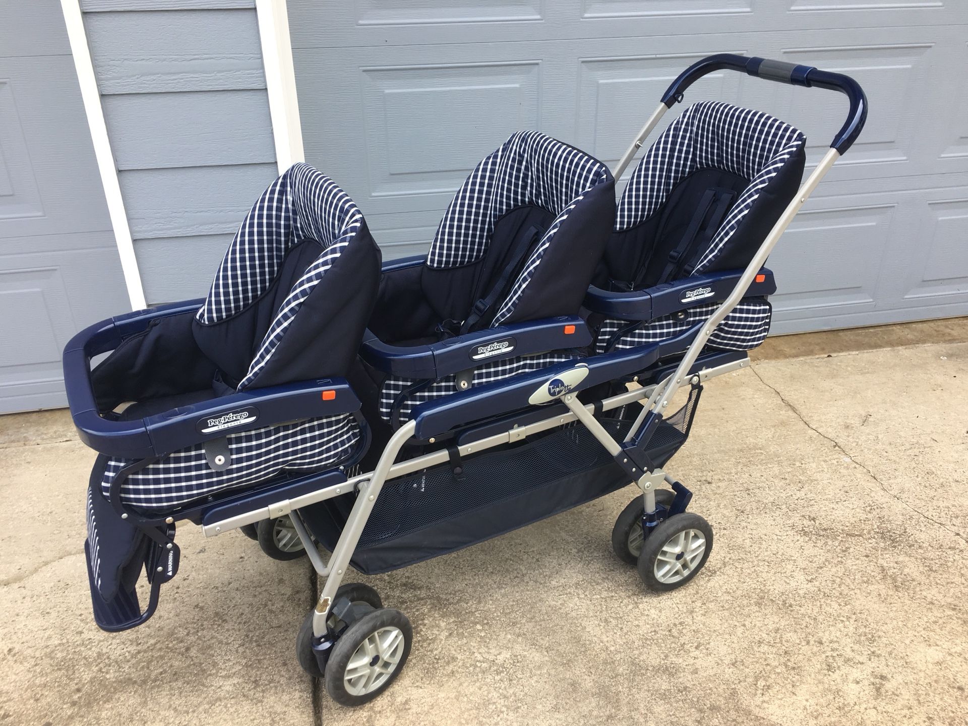 Peg Perego Triplet Stroller for Sale in Philomath OR OfferUp