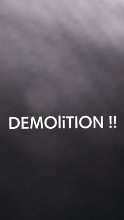 WE DO DEMOLITION and take away the trash