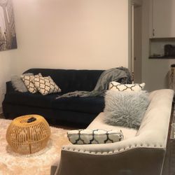 Stylish 2-Piece Sofa & Loveseat Set – $700 