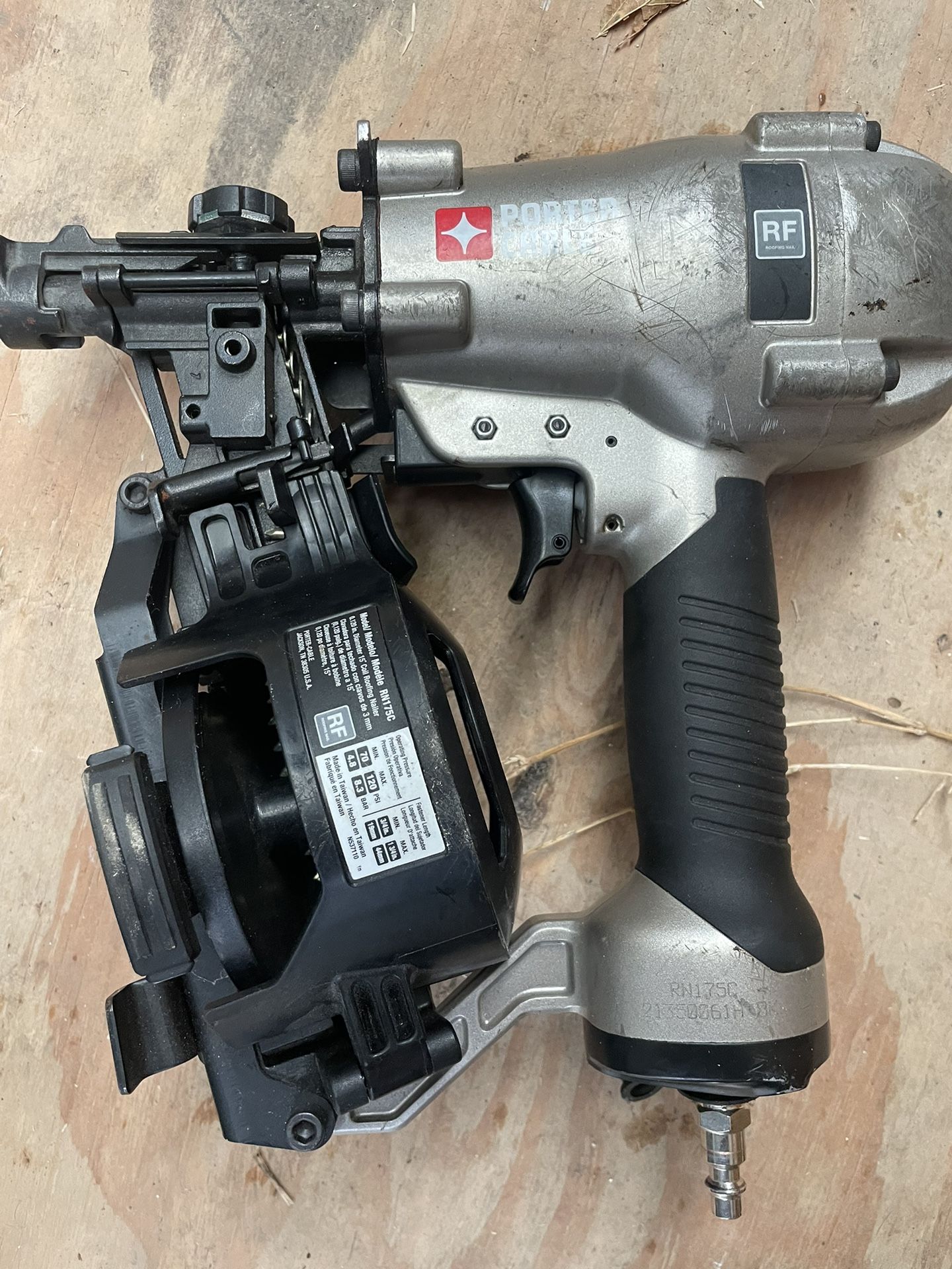 Coil Roof Nailer and Nails