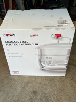 Chafing dish electric food warmer