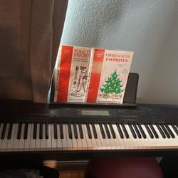 Casio Piano Keyboard with Music  