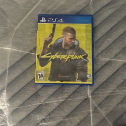 Cyber Punk 2077. PS4