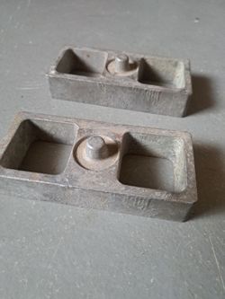 1" lift blocks