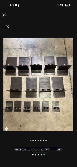 New Wall Hanging Steel Candle Holders