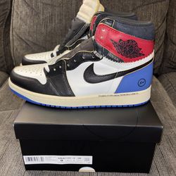 Jordan 1 Fragment x Union LA Varsity Red