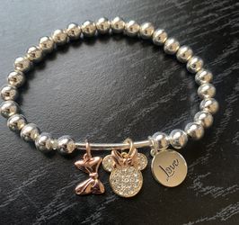 Minnie Mouse Charm Bracelet