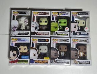 Funko Pop Horror Movies Lot of 8