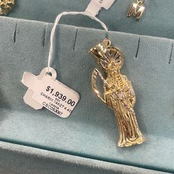 14k Santa muerte