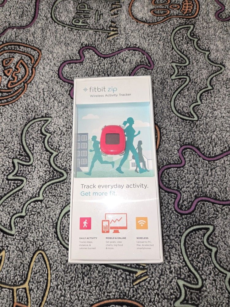 Fitbit Zip Activity Tracker - Sweat/Rain/Splash Proof