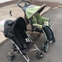 2 Chiccos Strollers 