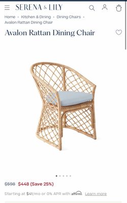 Serena and Lily Avalon Rattan Dining Chairs 5