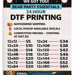 DTF PRINTING