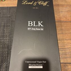 Lord&Cliff Black Full Bob Wig