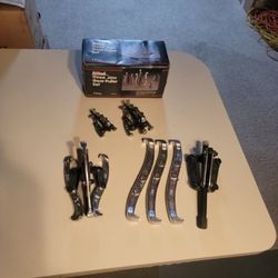 4 Brand New Allied Three Jaw Gear Puller Set. NEVER USED