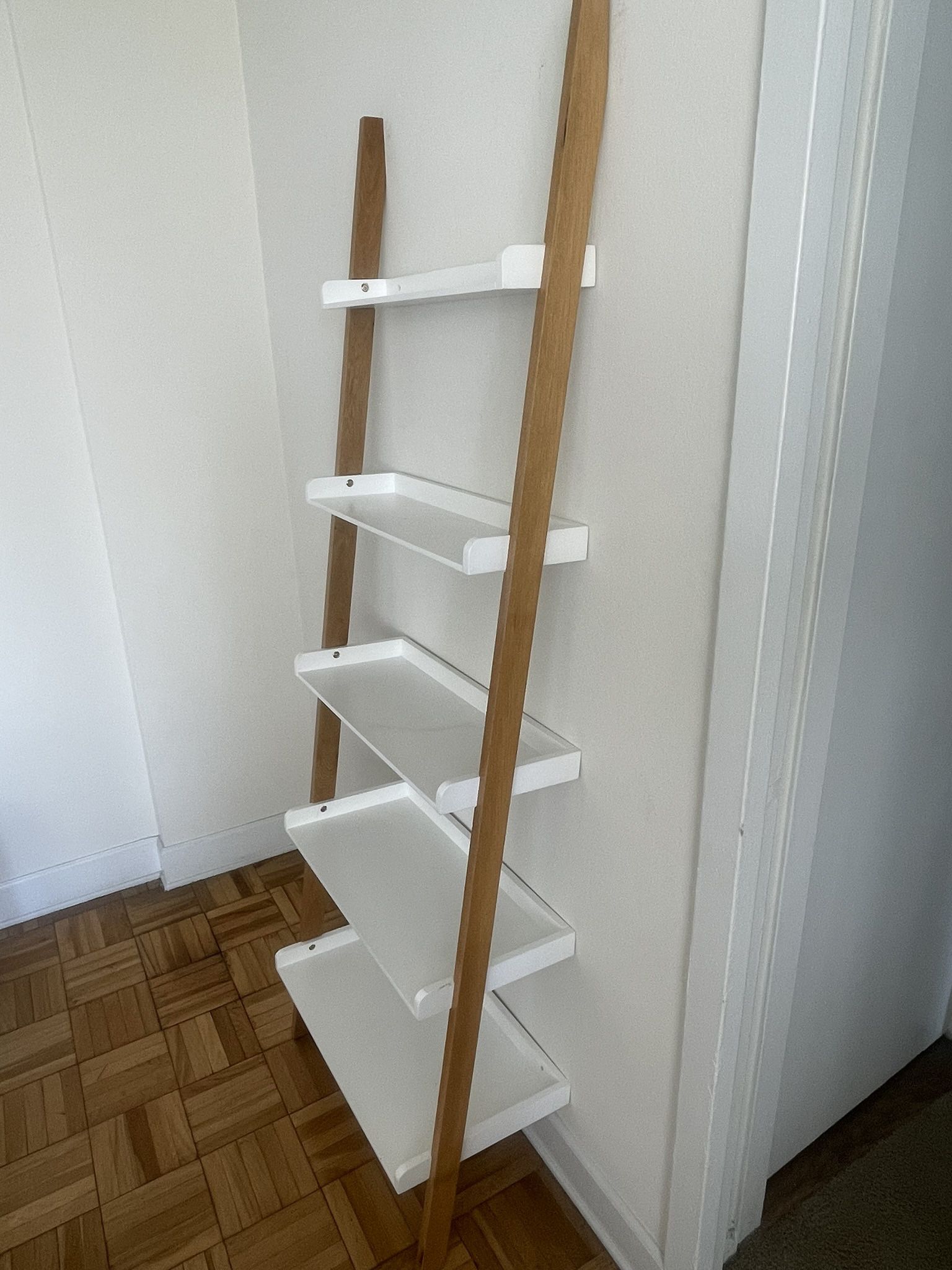 Leaning Ladder Shelf Bookcase