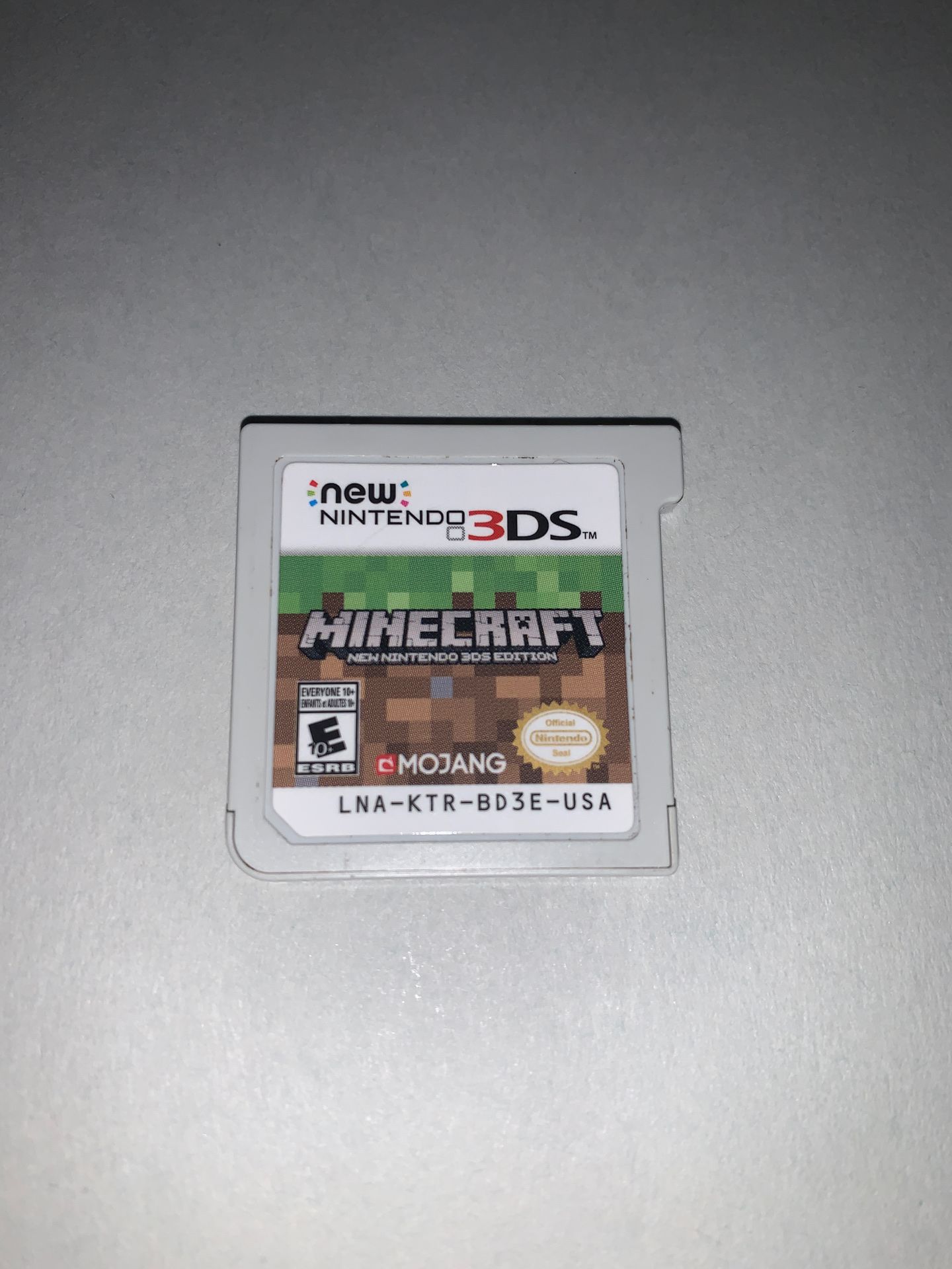 Nintendo 3DS Minecraft