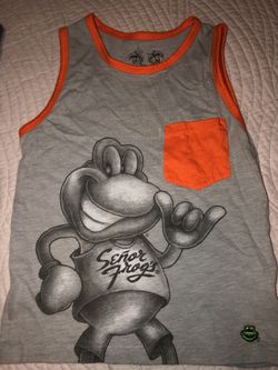 Kids Señor Frogs Beach Shirt Size 8