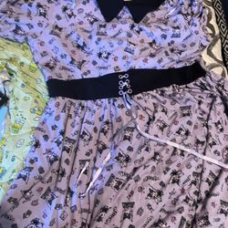 Kuromi Lolita Lace Dress