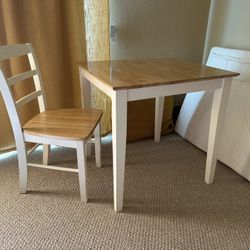 Table and chair 