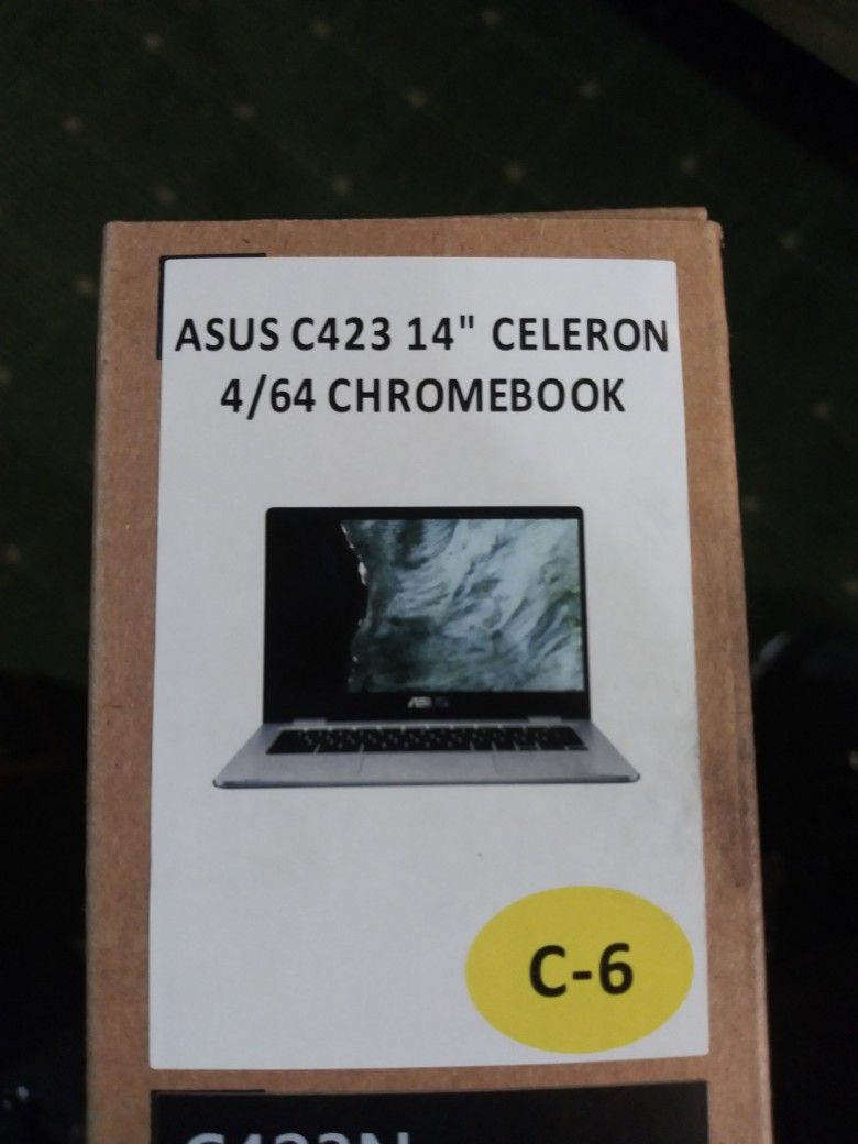 Asus C423 14" Celeron 4/64 Chromebrook