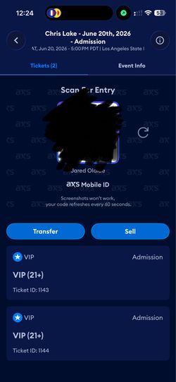 chris lake saturday vip