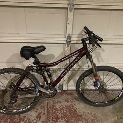 Full Suspension Mountain Bike 