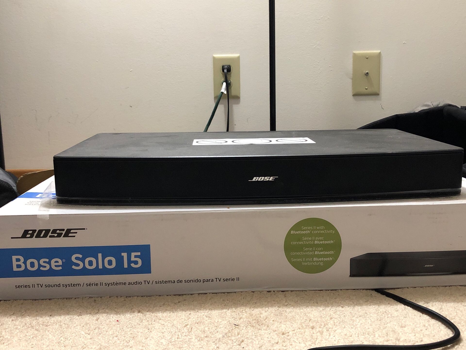 BOSE solo 15 series || tv sound system