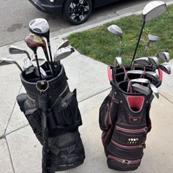 Golf Clubs With Bags Right Hand