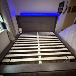 King Platform Bed Frame 
