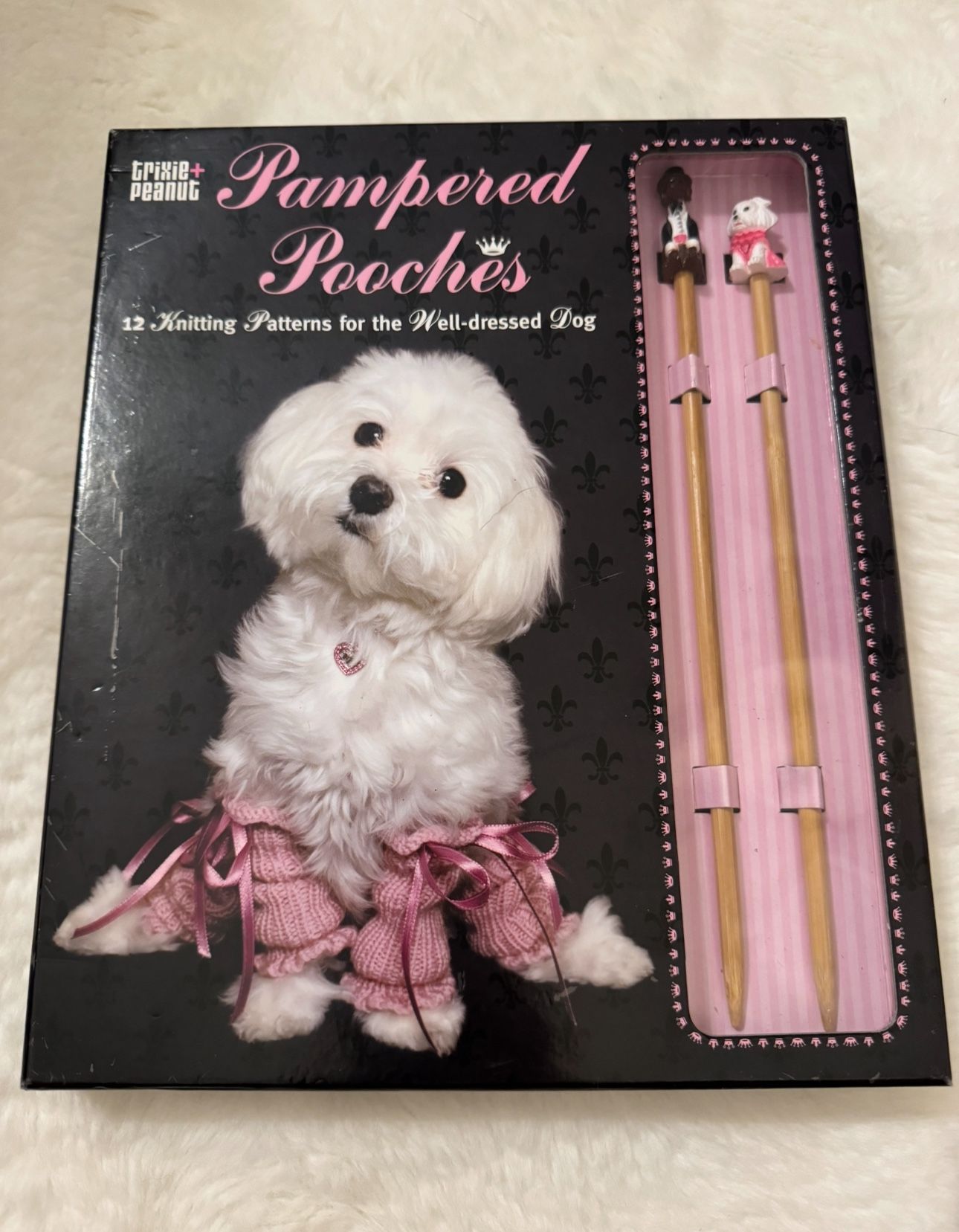 Pampered Pooches - 12 Knitting Patterns and Dog Themed Needles : Dog Outfits