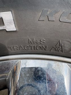 Tires and rims LT 285/65/r18 Baja champion.