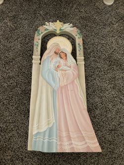 Hand Painted Nativity Scene Figure
