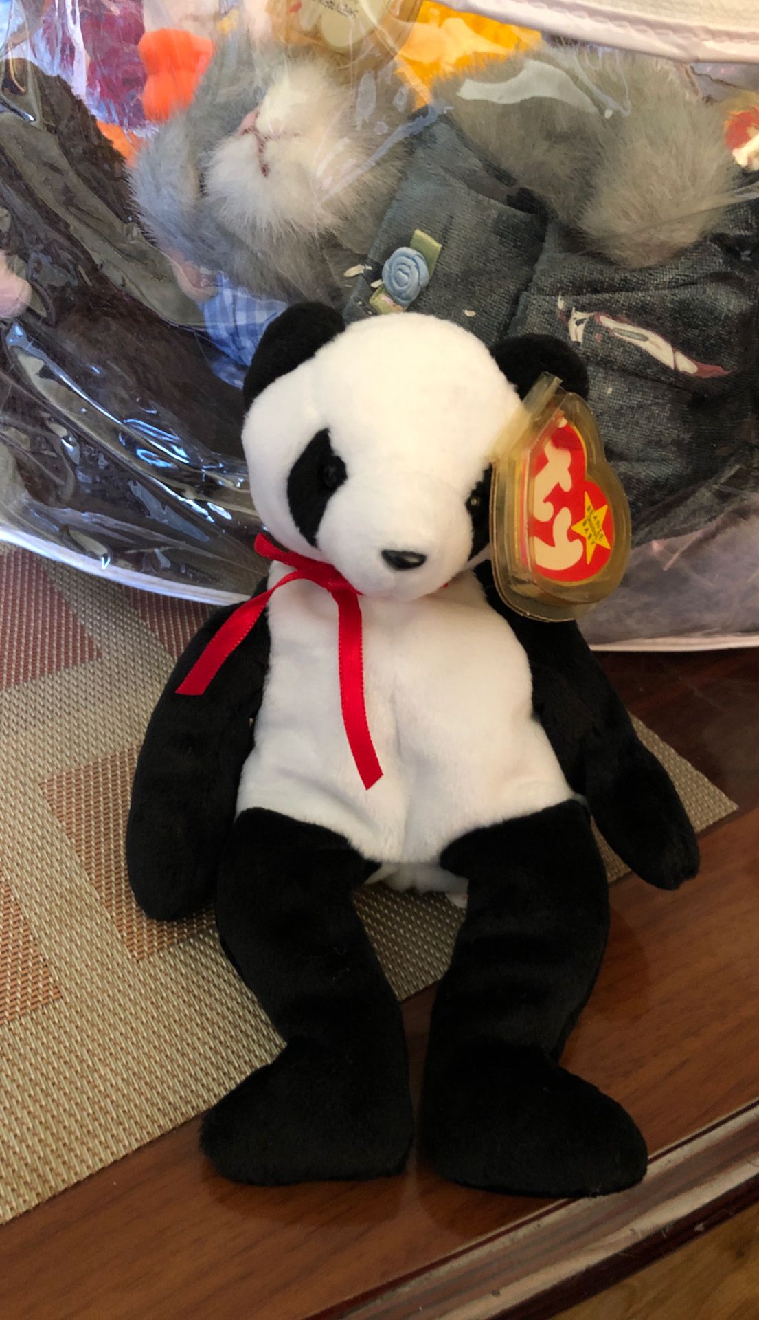 1998 Ty Beanie Baby Fortune the panda