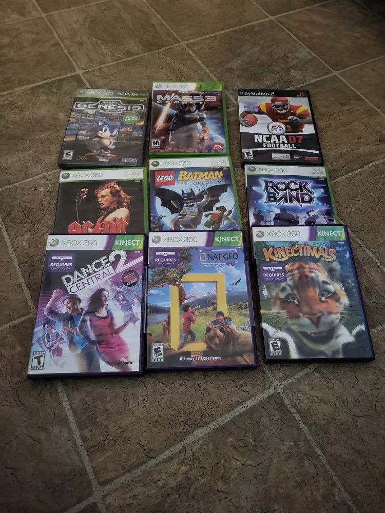 Xbox 360 Games, 3x $20