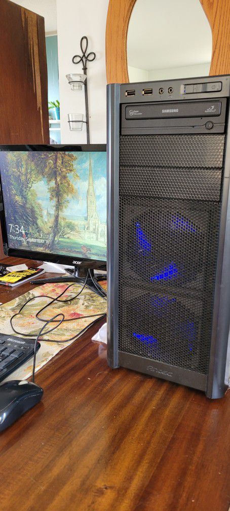 Custom Built Gaming PC Full Setup